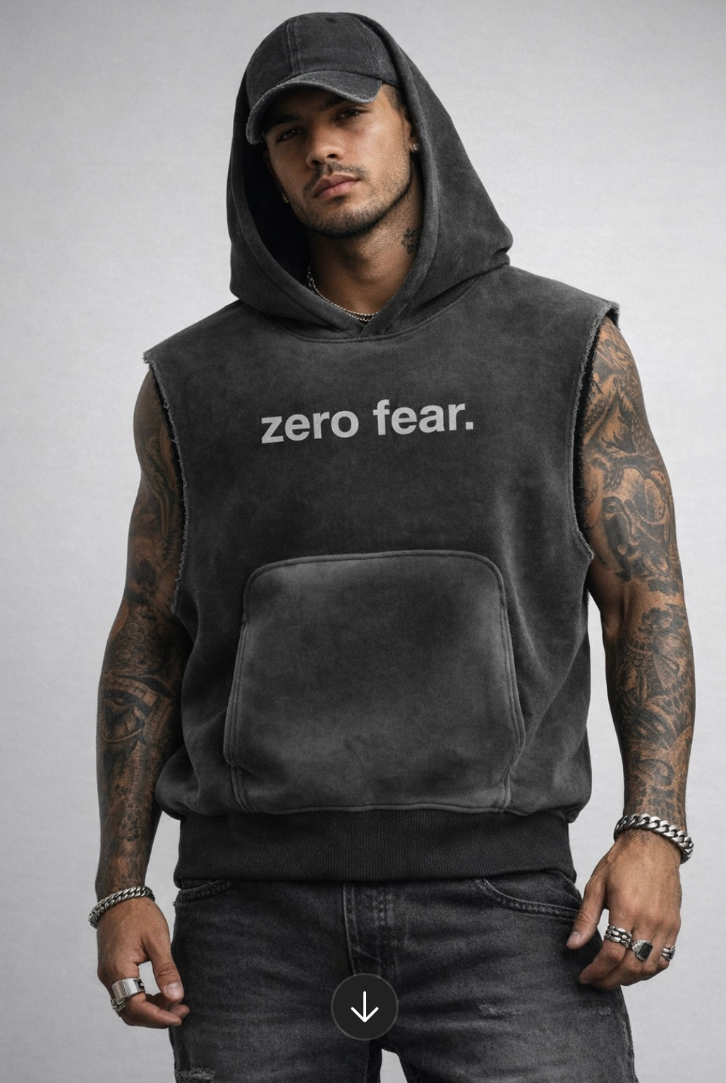 Fearless Cutoff Hoodie